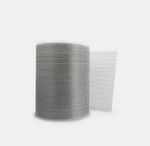 Tejido unidireccional de fibra de acero galvanizado, referencia Geosteel G600 de Kerakoll. 30 cm